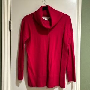 100% Merino Wool Red Sweater. Max Studio size Medium